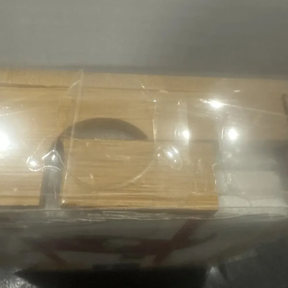 Tampa Bay Buccaneers Coaster Set NFL Wooden Tray Damage New